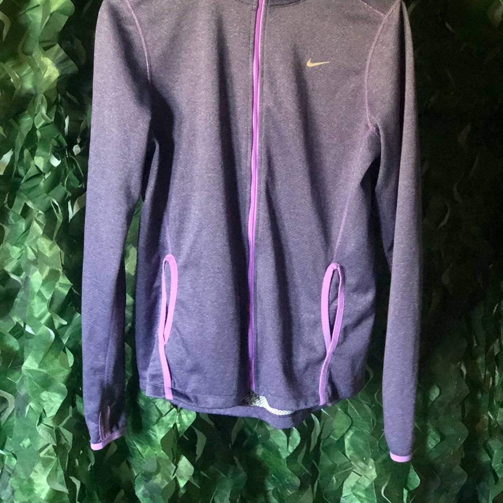 Nike Dri Fit Purple Full-Zip Jacket
